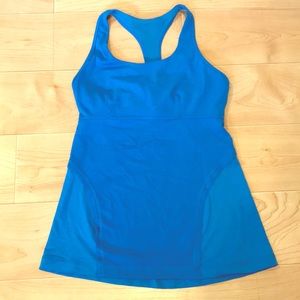 Lululemon athletica bright blue tank 8